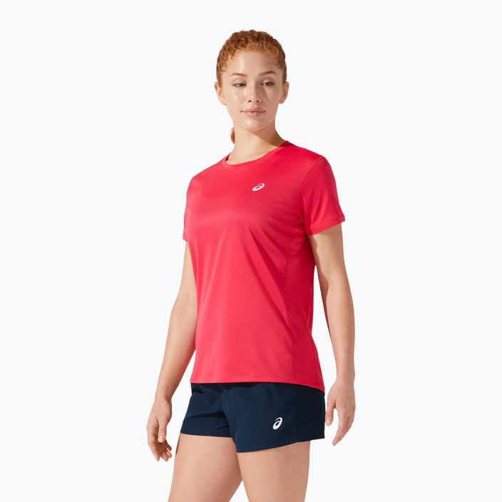 Жіноча бігова футболка ASICS Core Top pixel pink 4
