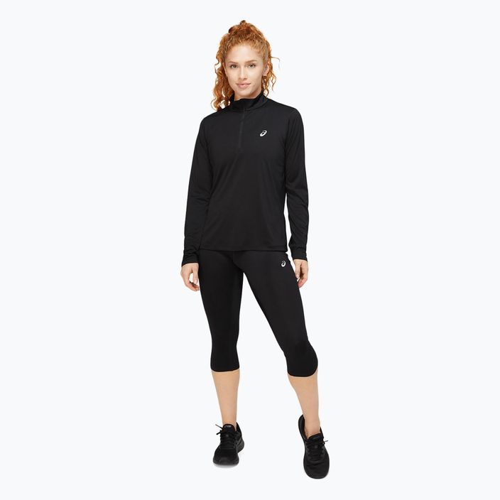 Кофта для бігу жіноча ASICS Core 1/2 Zip Top performance black 2