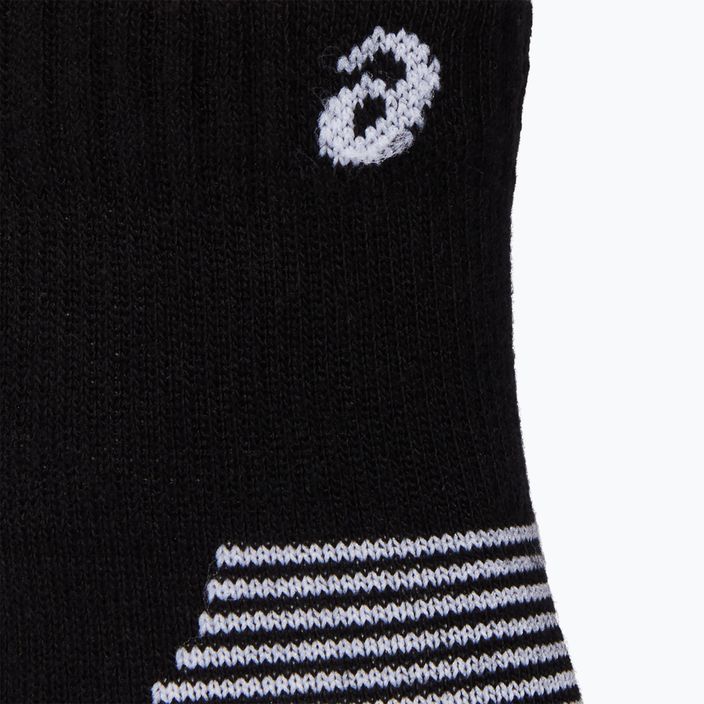 Шкарпетки для бігу ASICS Cushion Run Quarter 2 пари performance black / performance black 3