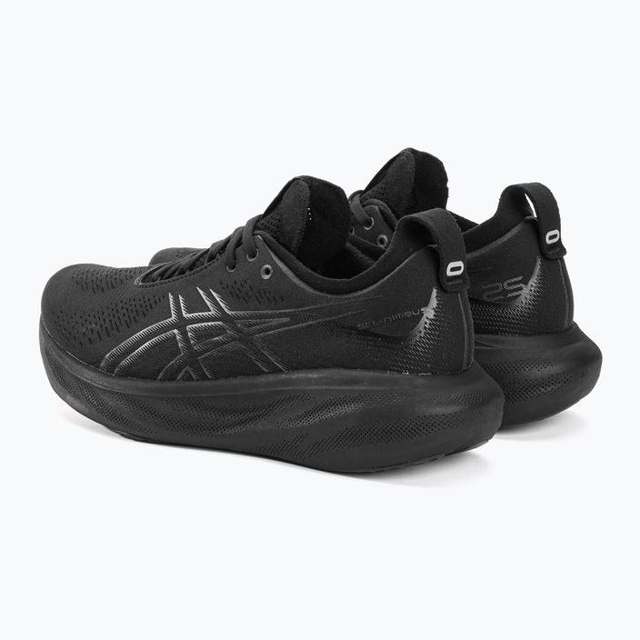 Чоловічі кросівки ASICS Gel-Nimbus 25 чорний/чорний 3