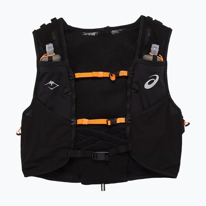 Жилет для бігу ASICS Fujitrail Hydration Vest 7 л продуктивність чорний / шокуючий помаранчевий