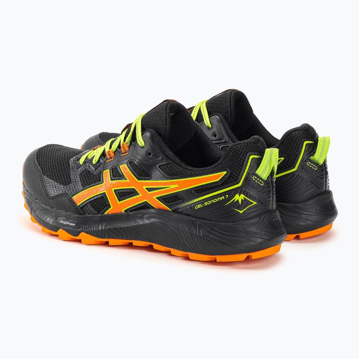 Чоловічі кросівки ASICS Gel-Sonoma 7 чорний / яскраво-помаранчевий 3