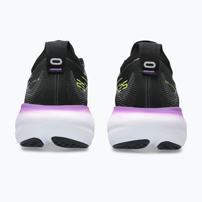 Жіночі бігові кросівки ASICS Gel-Nimbus 25 чорні/світло-жовті 14