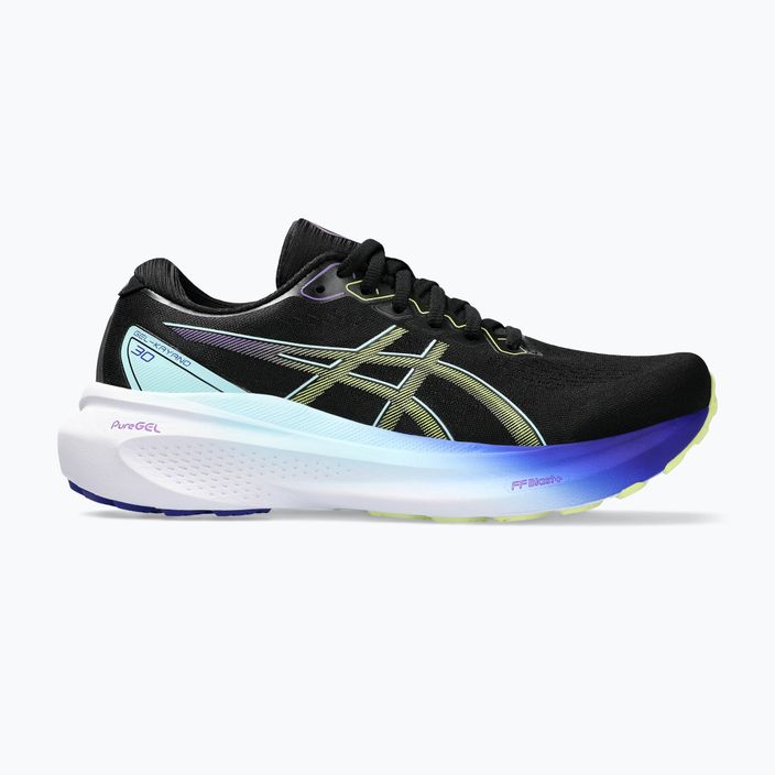 Жіночі бігові кросівки ASICS Gel-Kayano 30 чорні/світло-жовті 12