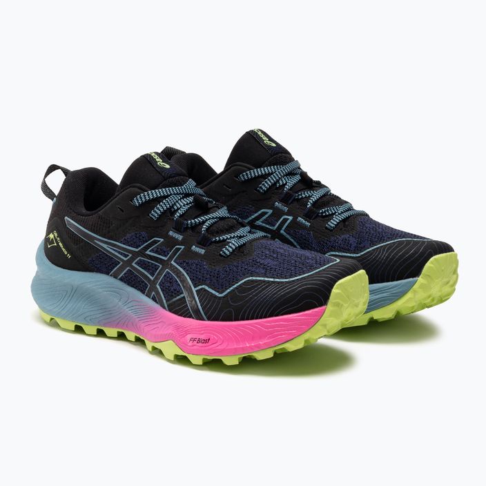 Жіночі бігові кросівки ASICS Gel-Trabuco 11 чорні/сіро-блакитні 4
