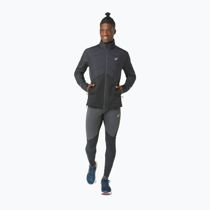 Куртка для бігу чоловіча ASICS Winter Run performance black/graphite grey 2