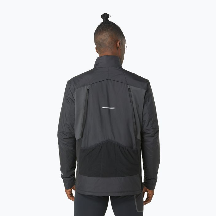 Куртка для бігу чоловіча ASICS Winter Run performance black/graphite grey 3