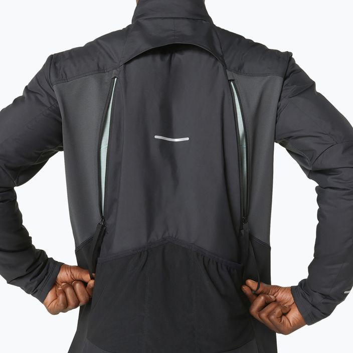 Куртка для бігу чоловіча ASICS Winter Run performance black/graphite grey 7