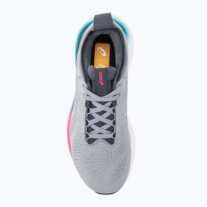 Жіночі бігові кросівки ASICS Gel-Nimbus 25, білий/сірий 6