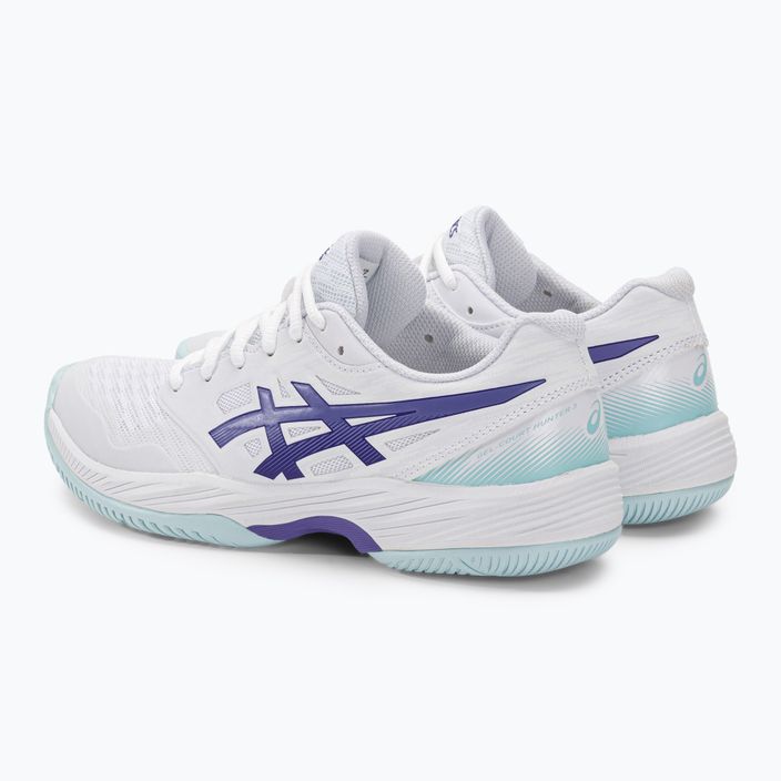 Кросівки для сквошу жіночі ASICS Gel-Court Hunter 3 white / blue violet 3