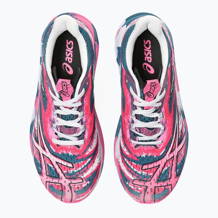 Жіночі бігові кросівки ASICS Noosa Tri 15 спокійний бірюзовий/гарячо-рожевий 13