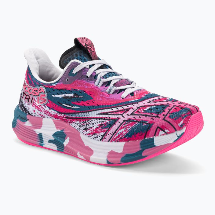 Жіночі бігові кросівки ASICS Noosa Tri 15 спокійний бірюзовий/гарячо-рожевий