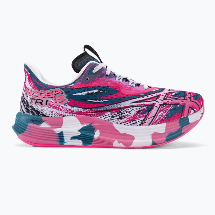 Жіночі бігові кросівки ASICS Noosa Tri 15 спокійний бірюзовий/гарячо-рожевий 2