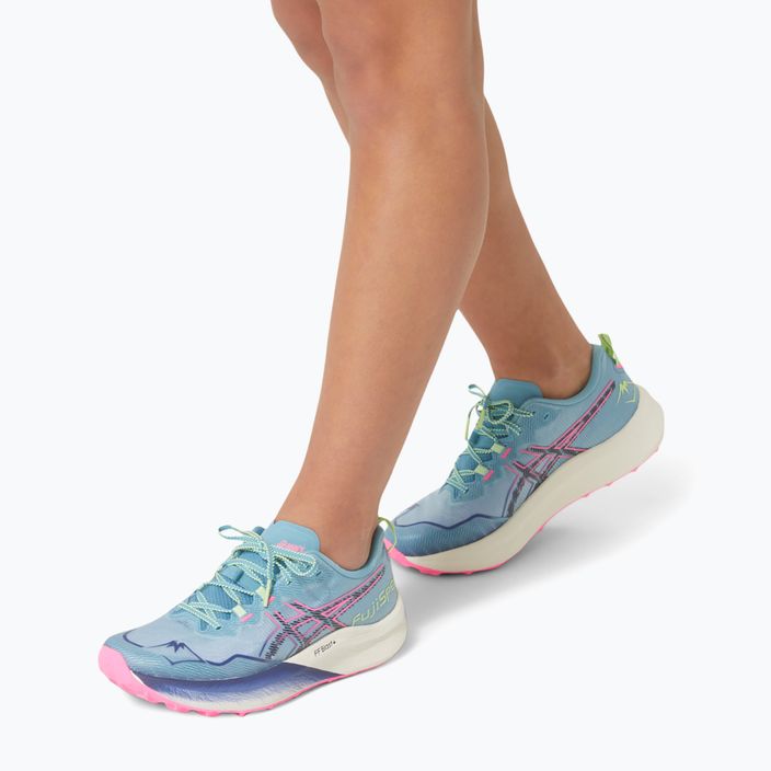 Жіночі бігові кросівки ASICS Fujispeed 2 gris blue/black 4