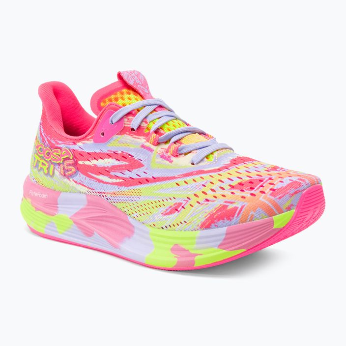 Жіночі бігові кросівки ASICS Noosa Tri 15 гарячий рожевий / безпечний жовтий