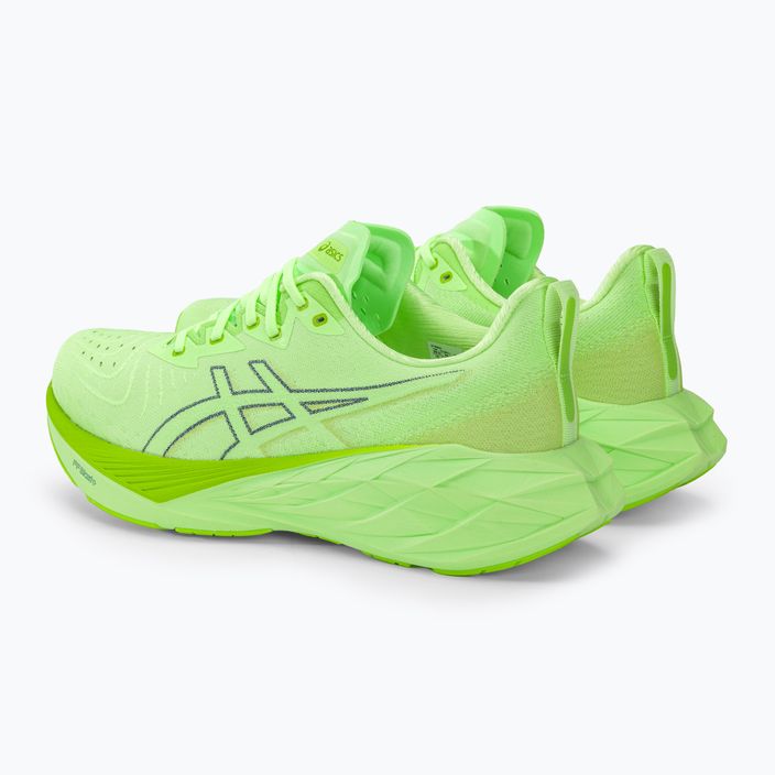 Чоловічі кросівки ASICS Novablast 4 підсвічуються зеленим/лаймовим спалахом 3