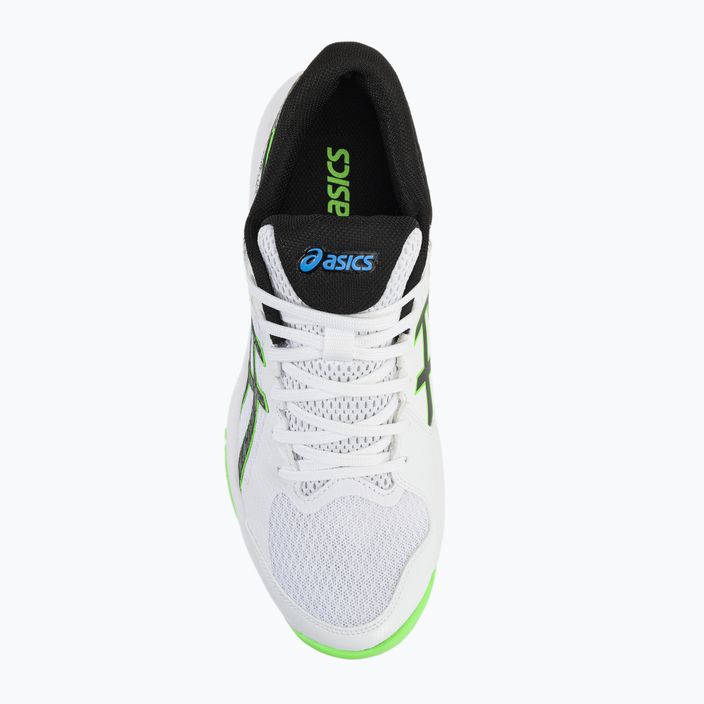Кросівки для волейболу чоловічі ASICS Beyond F white/lime burst 6