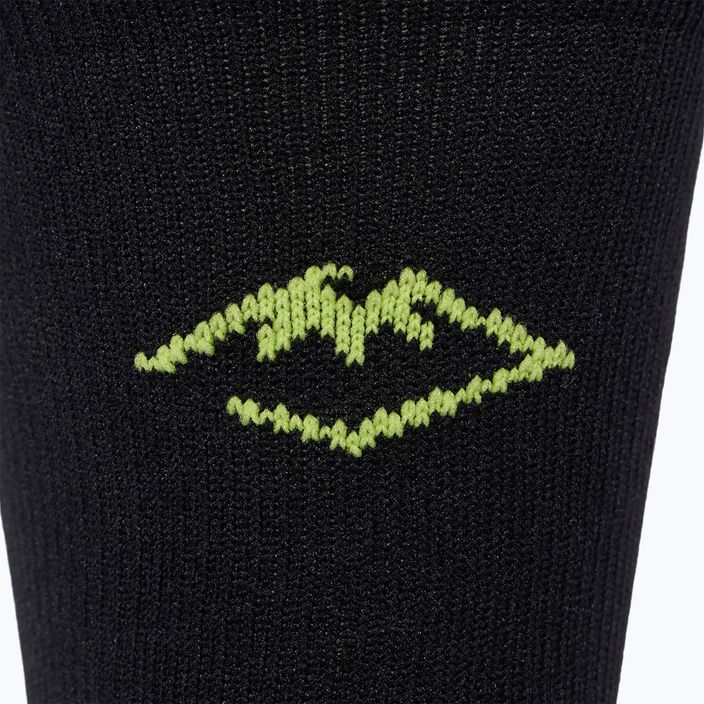 Шкарпетки для бігу ASICS Fujitrail Run Crew black/illuminate green 3