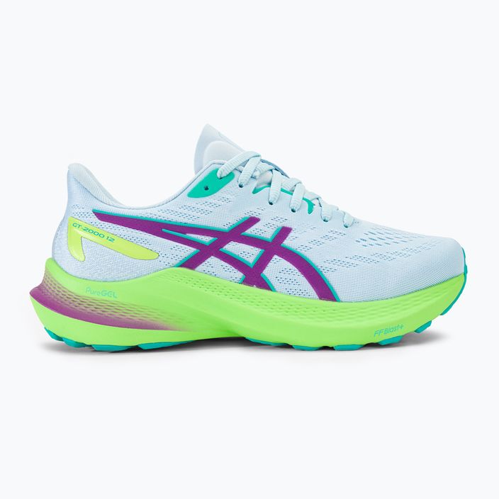 Жіночі кросівки ASICS GT-2000 12 Lite-Show підсвічуються зеленим 2