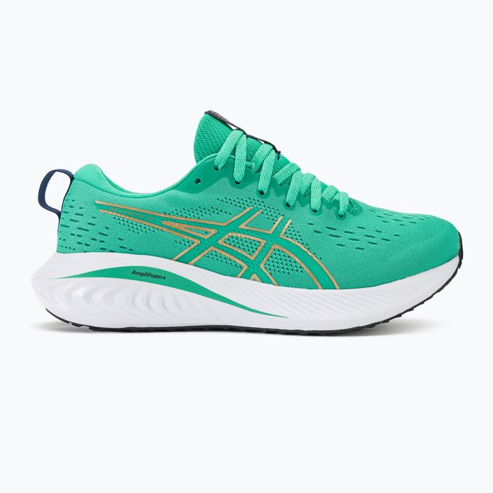 Жіночі бігові кросівки ASICS Gel-Excite 10 аврора зелений/шампань 2