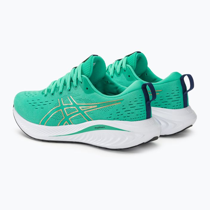 Жіночі бігові кросівки ASICS Gel-Excite 10 аврора зелений/шампань 3