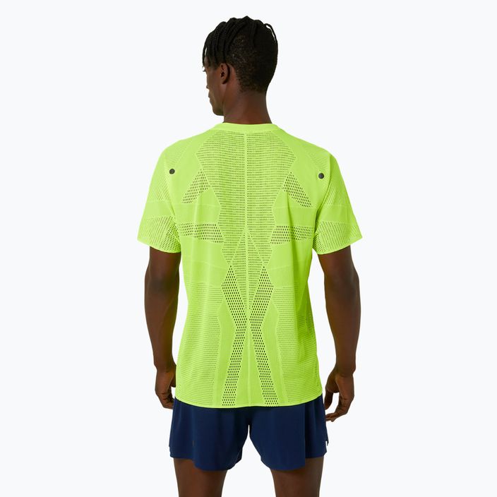 Футболка для бігу чоловіча ASICS Metarun Top safety yellow 3