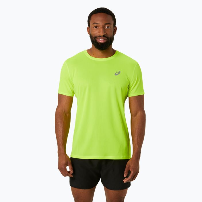 Футболка для бігу чоловіча ASICS Core Top safety yellow