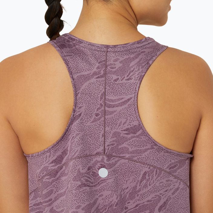 Топ для бігу жіночий ASICS Road All Over Print Tank dusty mauve 5