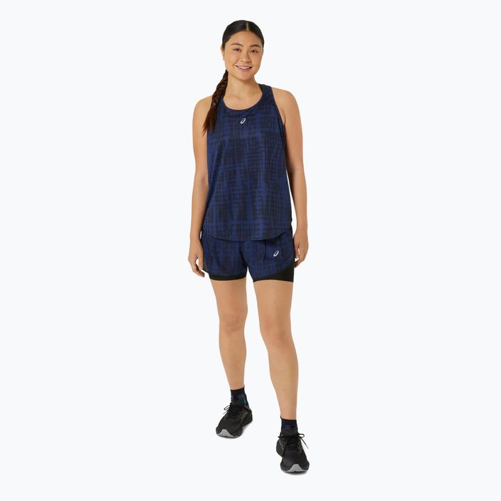 Топ для бігу жіночий ASICS Road All Over Print Tank midnight 2