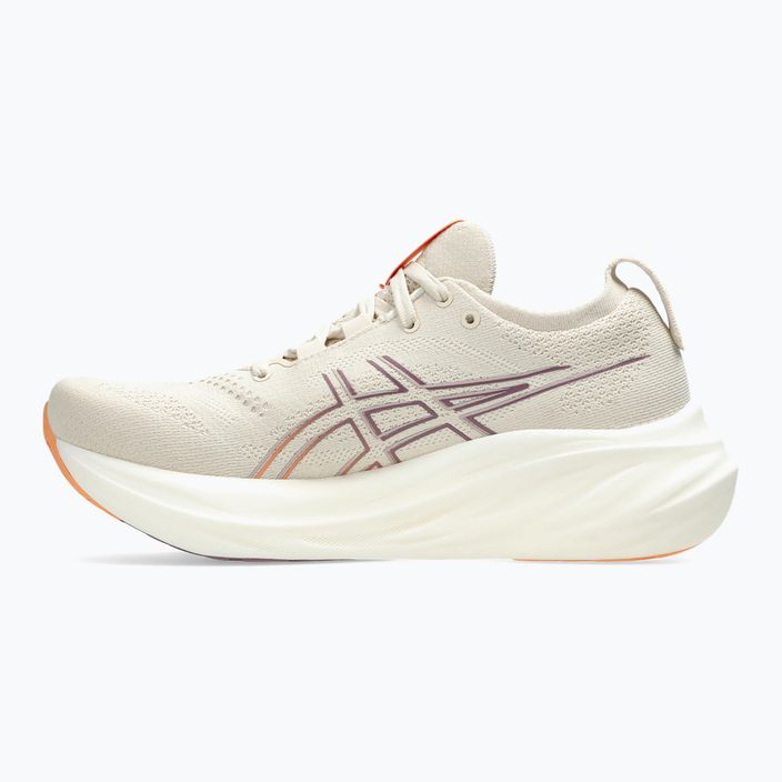 Кросівки для бігу жіночі ASICS Gel-Nimbus 26 oatmeal/faded orange 2