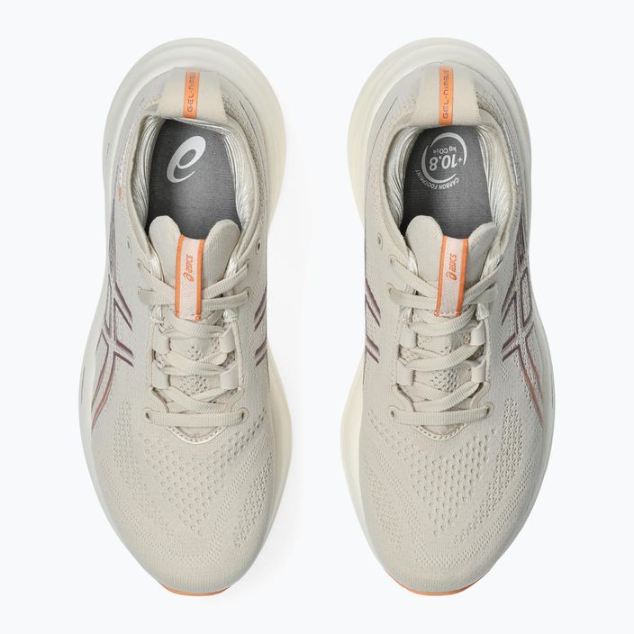 Кросівки для бігу жіночі ASICS Gel-Nimbus 26 oatmeal/faded orange 5