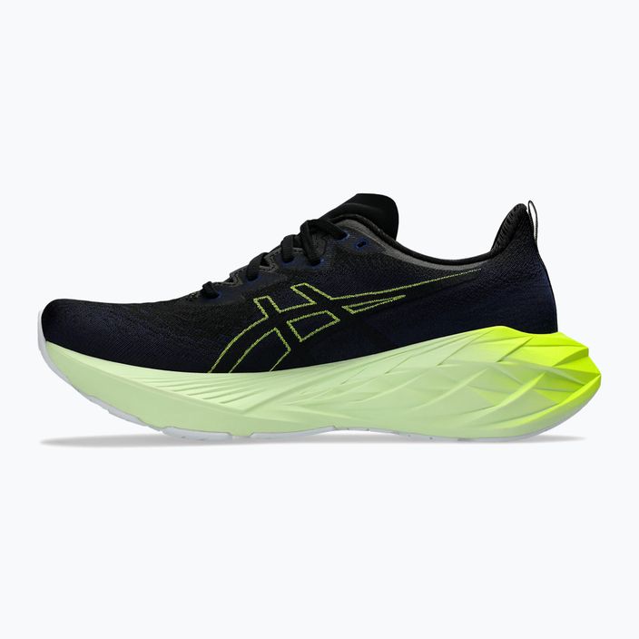 Чоловічі кросівки для бігу ASICS Novablast 4 black/blue expanse 9