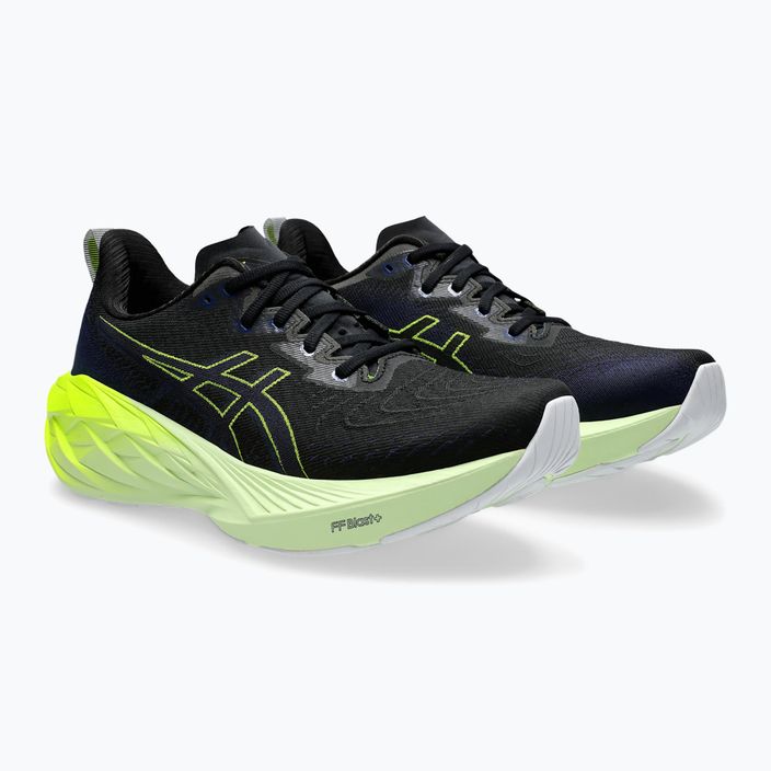 Чоловічі кросівки для бігу ASICS Novablast 4 black/blue expanse 10