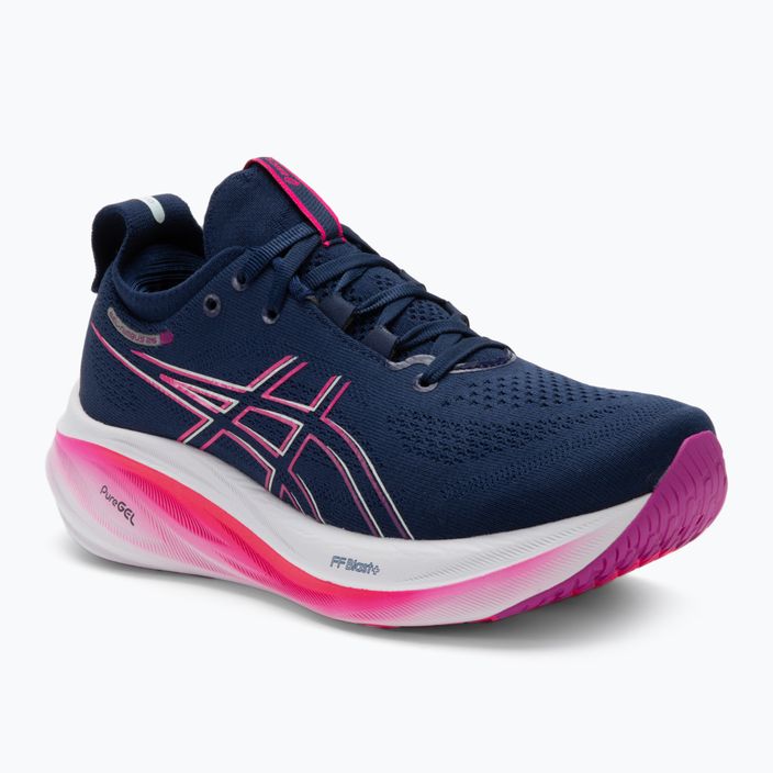 Кросівки для бігу жіночі ASICS Gel-Nimbus 26 blue expanse/bold magenta