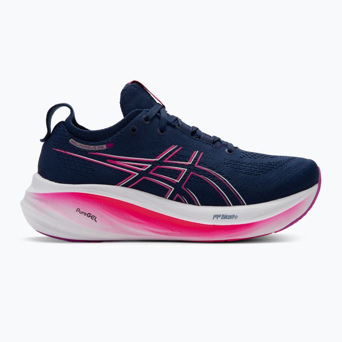 Жіночі бігові кросівки ASICS Gel-Nimbus 26 blue expanse/bold magenta 2