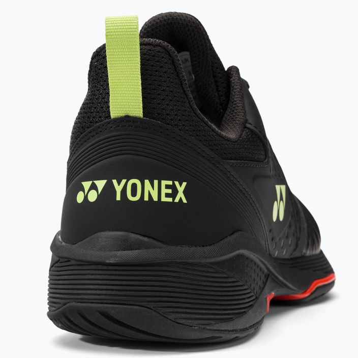 Кросівки для тенісу чоловічі YONEX Sonicage 3 black/lime 8