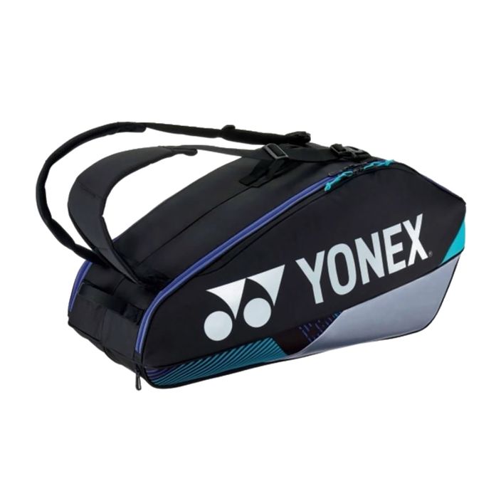 Сумка для тенісу YONEX 92426 Pro Racquet Bag 6 шт чорна/срібляста 2