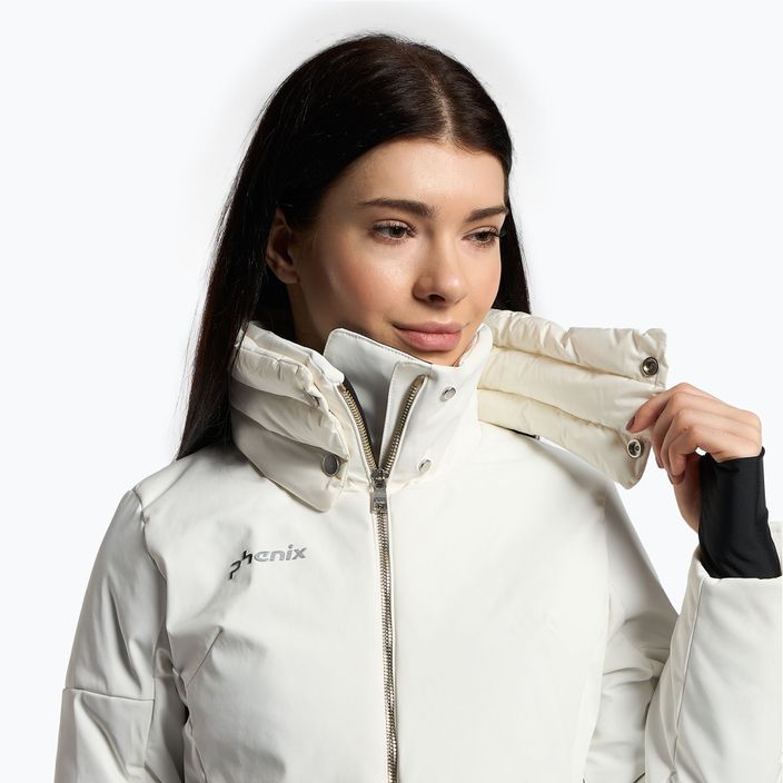 Куртка лижна жіноча Phenix Garnet біла ESW22OT60 5