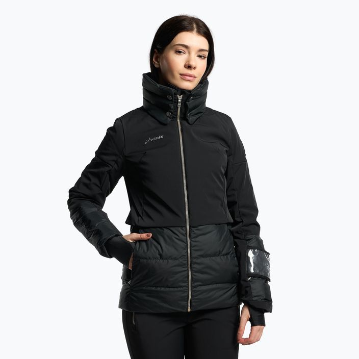 Куртка лижна жіноча Phenix Garnet чорна ESW22OT60