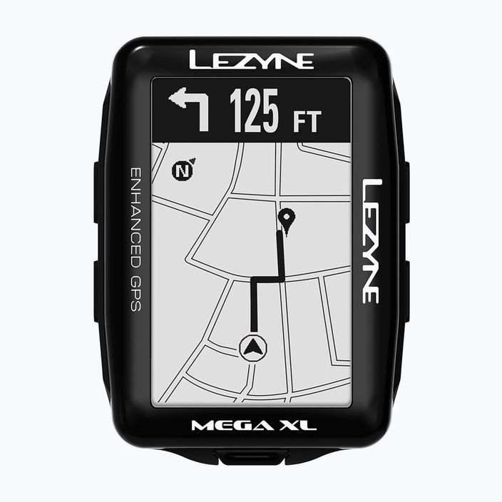 Велокомп'ютер  Lezyne MEGA XL GPS чорний LZN-1-GPS-MEGAXL-V104 4