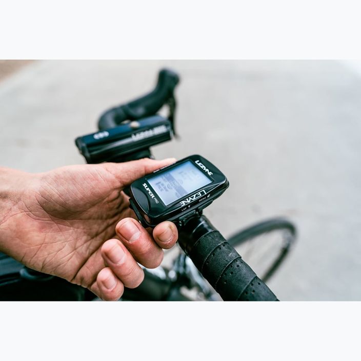 Велосипедний лічильник Lezyne Super Pro GPS чорний 5