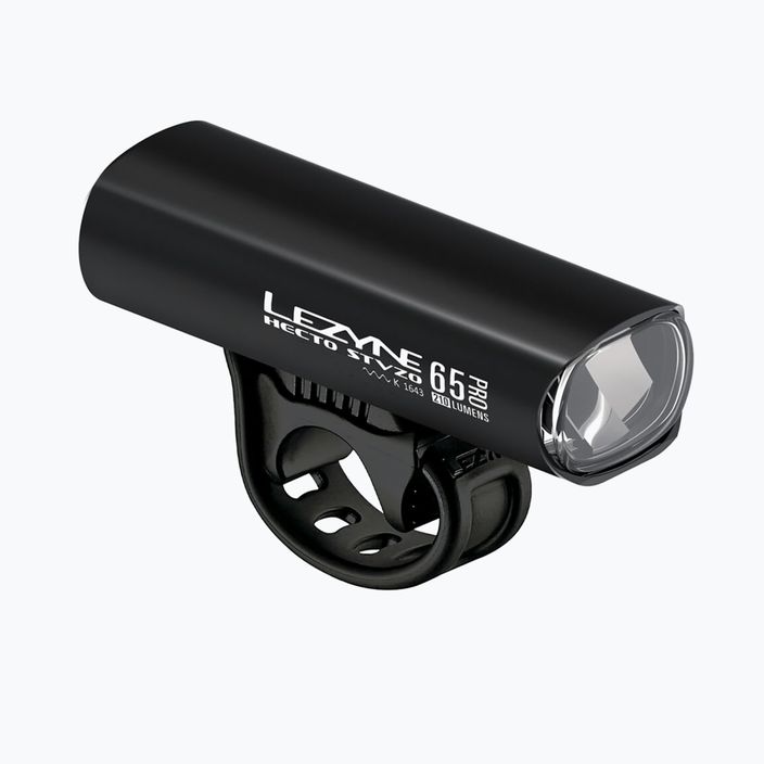 Велосипедний ліхтар Lezyne Light передній Hecto Drive Stvzo Pro 65 Lux чорний глянець 4