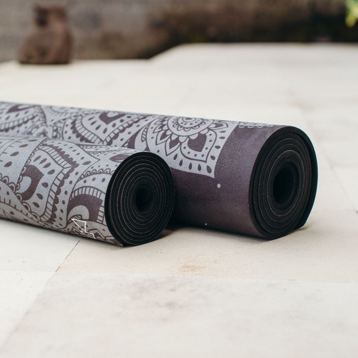 Килимок для йоги  Yoga Design Lab Combo Yoga 3,5 мм чорний Mandala Black 9