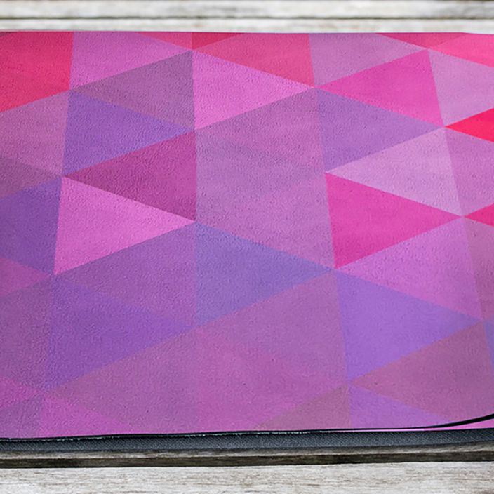 Килимок для йоги (для подорожей)  Yoga Design Lab Combo Yoga 1,5 мм рожева Tribeca Sand 8