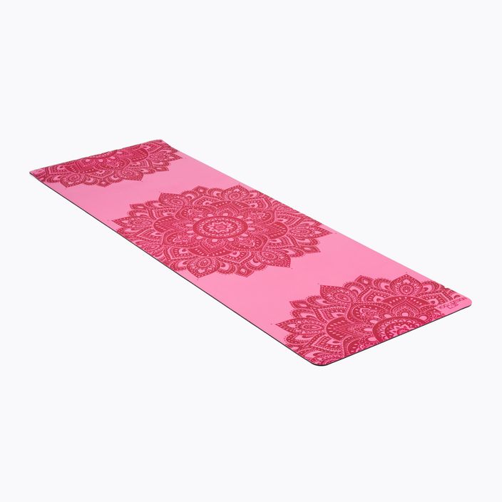 Килимок для йоги  Yoga Design Lab Infinity Yoga 5 мм рожевий Mandala Rose