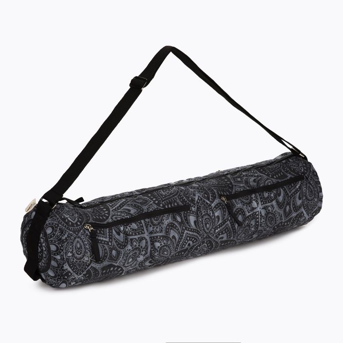 Сумка для килимка для йоги YogaDesignLab Mat Bag чорна MB-Mandala Charcoal