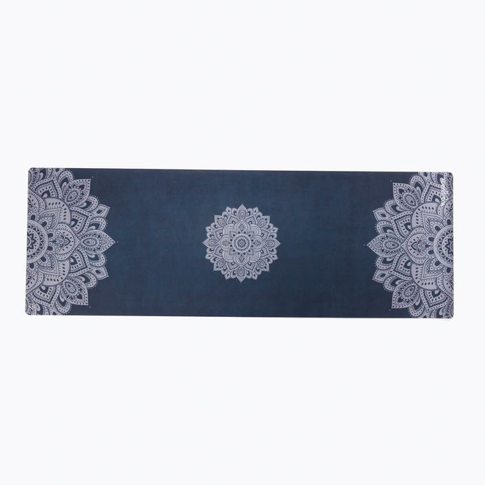 Килимок для йоги  Yoga Design Lab Combo Yoga 3,5 мм темно-синій Mandala Sapphire 2