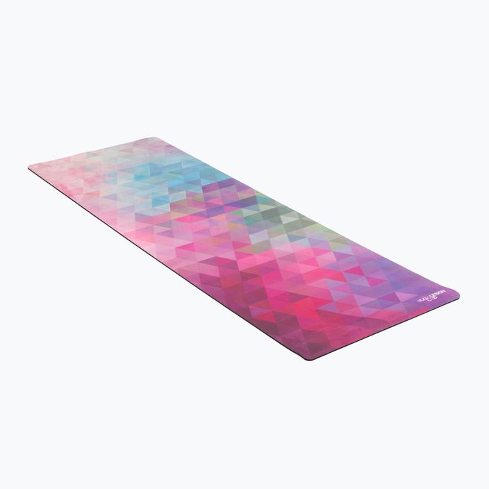 Килимок для йоги  Yoga Design Lab Combo Yoga 5,5 мм рожевий Tribeca Sand