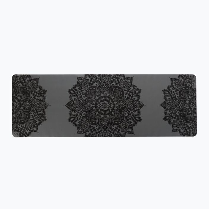 Килимок для йоги  Yoga Design Lab Infinity Yoga 3 мм чорний Mandala Charcoal 2