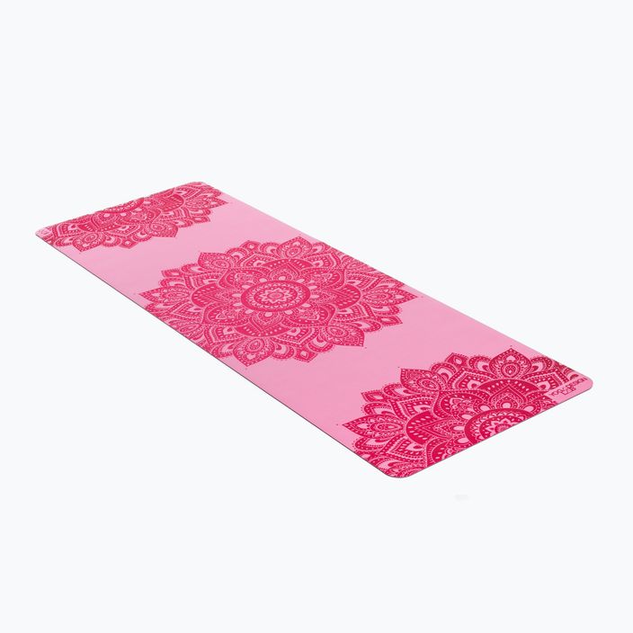 Килимок для йоги  Yoga Design Lab Infinity Yoga 3 мм рожевий Mandala Rose